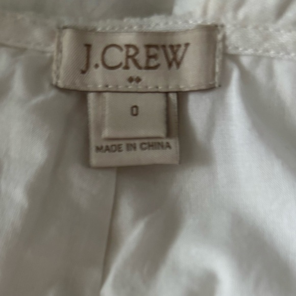 J. Crew White Sleeveless Linen Tank Top. - Picture 5 of 6
